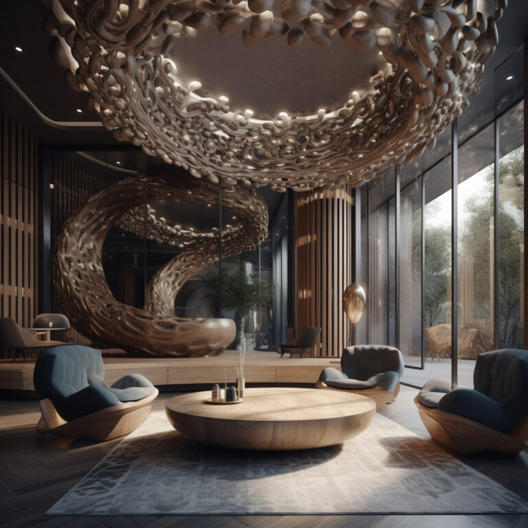 AI Arch Design Elegance Unveiled: The Grand Reception Transformation