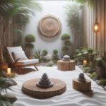AI Arch Design Meditation Garden
