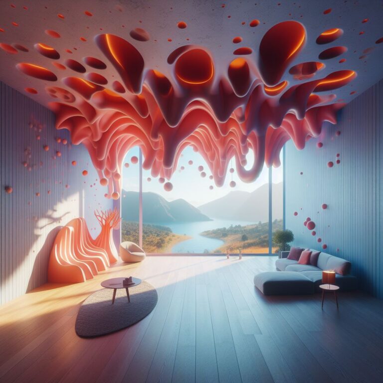 AI Arch Design Healing Surreal Forms